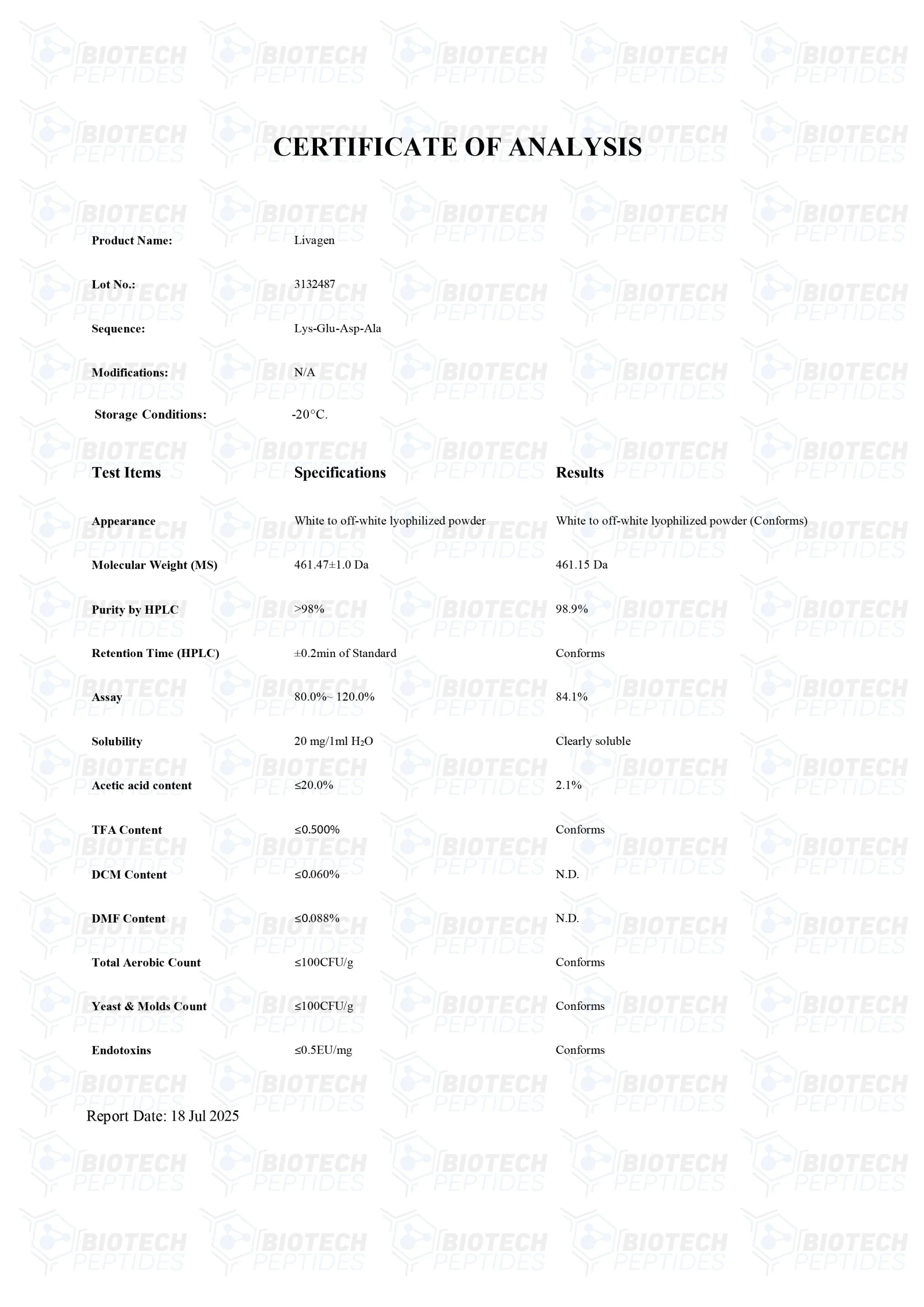 Livagen (20mg) - Image 2