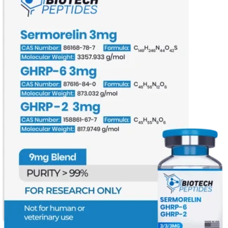 Sermorelin & GHRP-6 & GHRP-2 Blend (9mg)